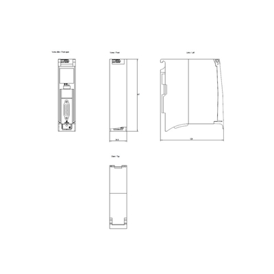 Εξαιρετική μονάδα επικοινωνίας SIMATIC S7-1500 CM PTP RS422/485 HF για κατά σειρά σύνδεση