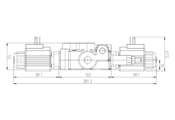 MB-3/2S-3160 /18ES3/28ES3/G-3/M3-12VDC Υδραυλική επιλογή βαλβίδας κατεύθυνσης με σόλενοειδή