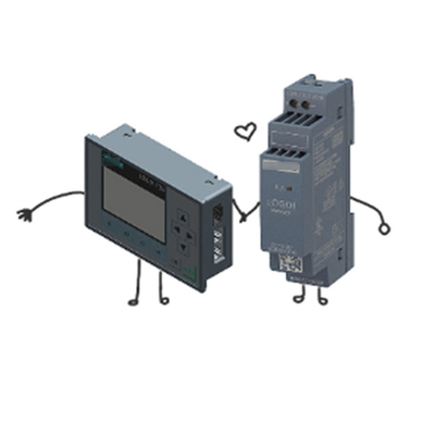 6ED1055-4MH08-0BA0 Siemens LOGO PLC TDE Εμφάνιση απλού κειμένου 6 γραμμές για LOGO 8 Πιστευτικό