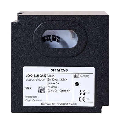 100% πρωτότυπα χειριστήρια καυστήρα SIEMENS LOK16.250A27 για συνεχής λειτουργία LED οθόνης
