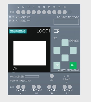 LOGO 24RCE Ελεγκτής PLC AC/DC της Siemens Η ιδανική επιλογή για ηλεκτρονικά εξαρτήματα