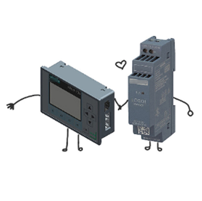 ΛΟΓΟΣ 124CEo Λογική Μονάδα 6ED1052-2CC08-0BA1 6ED1052-2CC08-0BA2 για αυτόματο έλεγχο