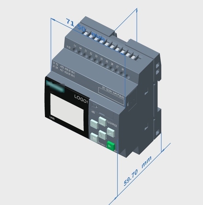 6ED1052-2CC08-0BA1 6ED1052-2CC00-0BA8 LOGO 124CEo Λογική Μονάδα Προγραμματιζόμενος ελεγκτής