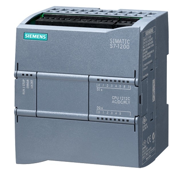 100% 6 φάση ισχύος SIMATIC S7 1200 CPU 1212C DC DC 8DI 6DO 2AI 6ES7212 1AE40 0XB0