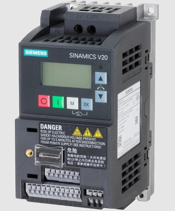 Αρχικό 380V 3AC 47-63Hz 18.5kW 6SL32105BE318UV0 SINAMICS V20 Inverter 100% αυθεντικό