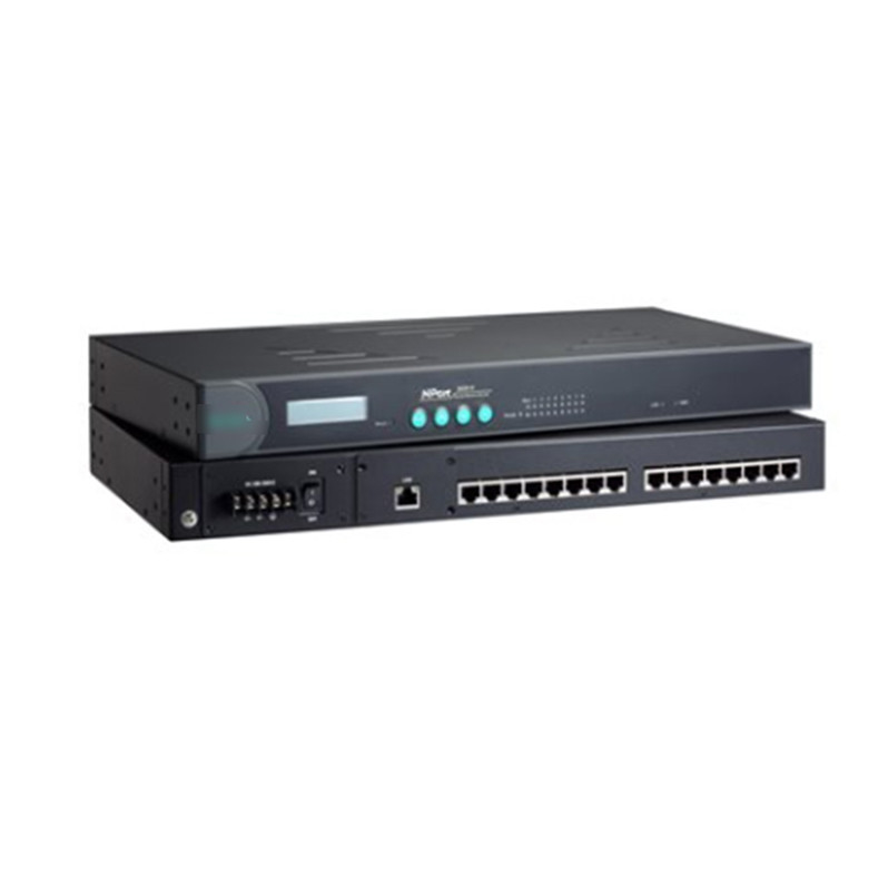 Εύκολο- MOXA 8 και 16 θύρες RS-232/422/485 Rack-mounted Serial Server για επαγγελματίες