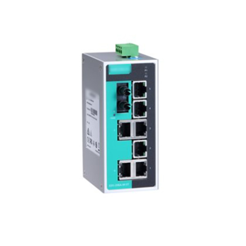 EDS-208A-SS-SC IP30 8-port μη διαχειριζόμενος βιομηχανικός διακόπτης Ethernet 100% πρωτότυπο για MOXA