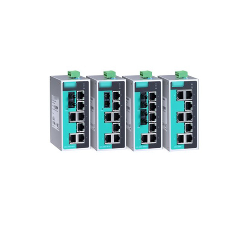 EDS-208A-MM-SC 8 θύρες μη διαχειριζόμενος βιομηχανικός διακόπτης Ethernet για βιομηχανική αυτοματοποίηση