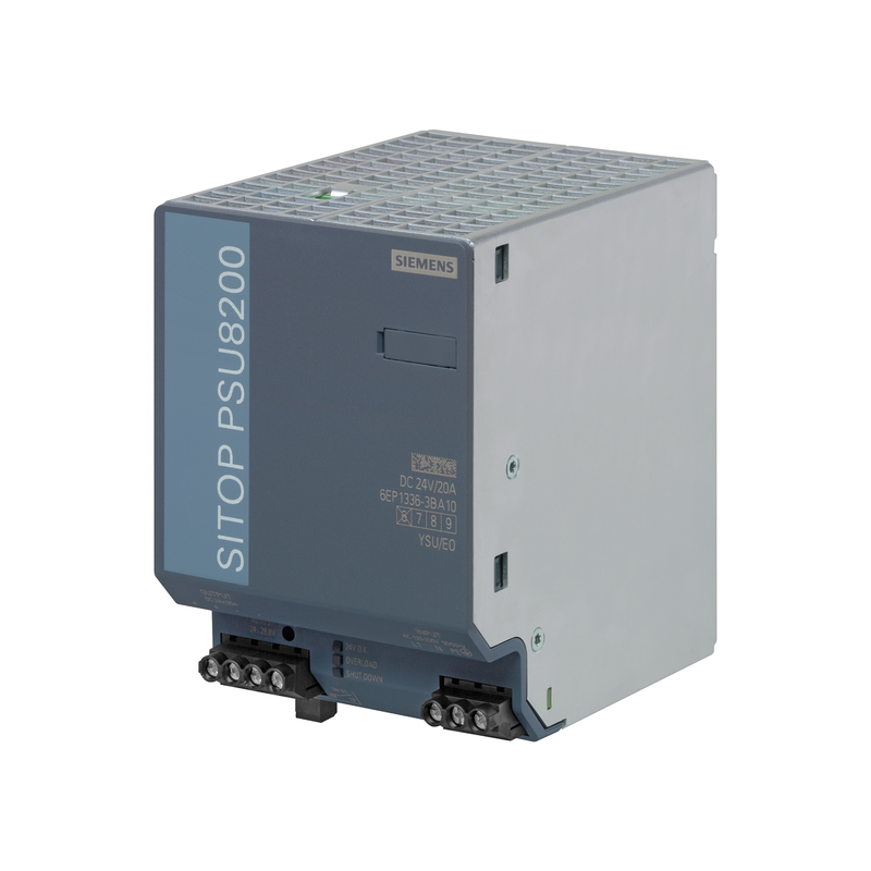 HYTECH Original SIEMENS SITOP PSU8200 24V DC 20A Σταθεροποιημένη μονάδα τροφοδοσίας 6EP1336-3BA10
