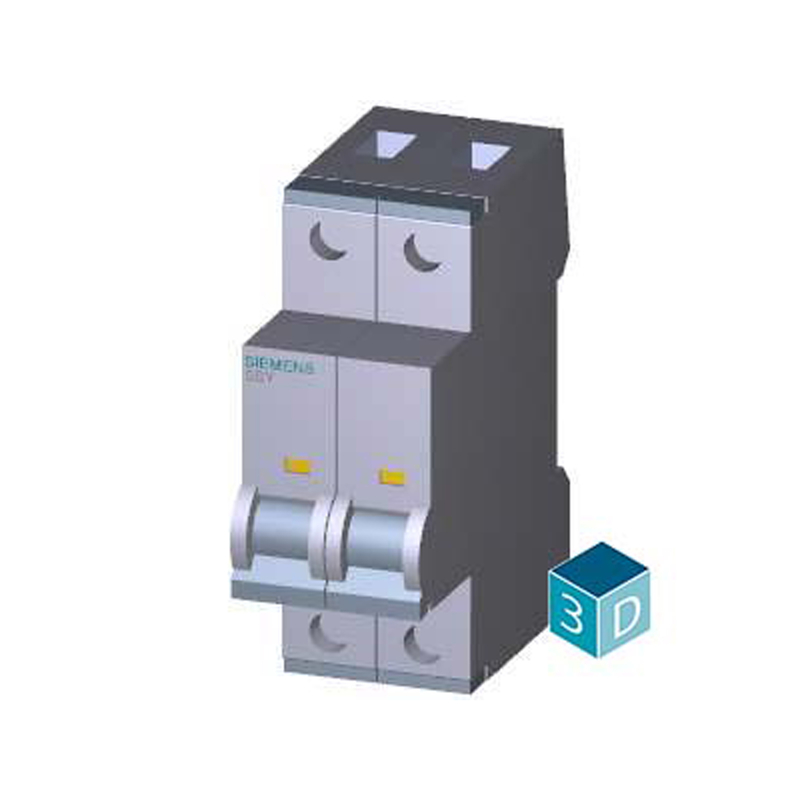 5SY4 Μικροσκοπικός διακόπτης 400V 10kA 2 πόλος C 16A 5SY42167CC για την αποστολή FOB