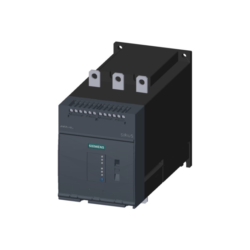 Siemens 3RW50556AB14 Soft Starter 200-480V 143A 110-250V Τερματικά βίδας AC Αναλογική έξοδος