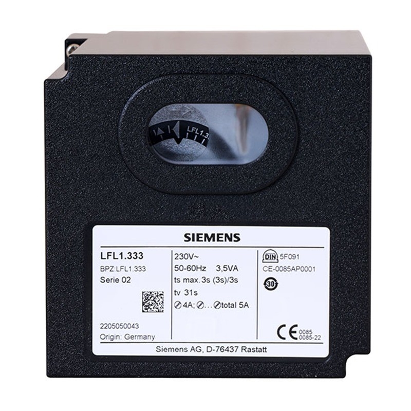 Ελεγκτής καυστήρα Siemens LFL1.635-110V χωρίς βάση ή ανταλλακτικά